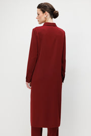 Taş İşlemeli Tunik Bordo