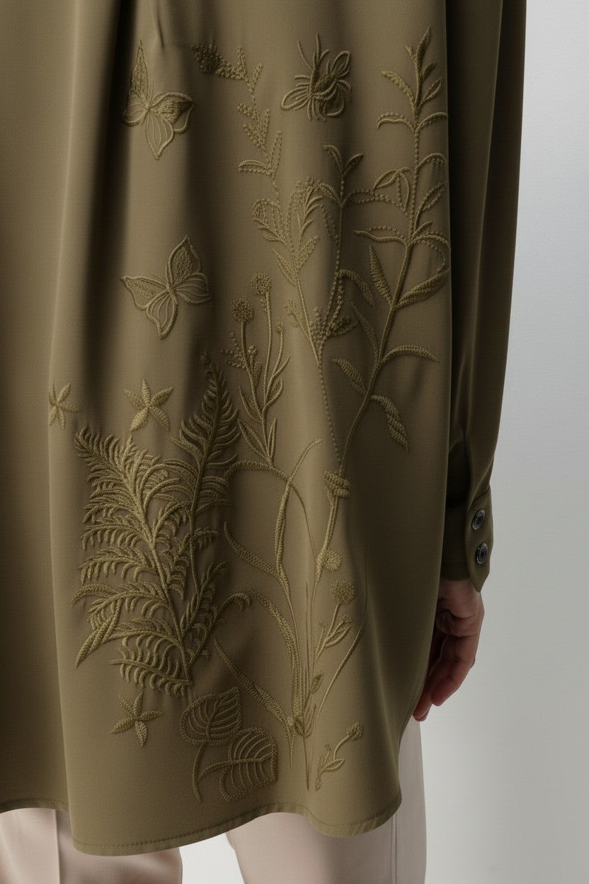 Nakış Detaylı Tunik