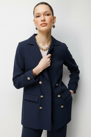 Blazer Ceket Takım Lacivert